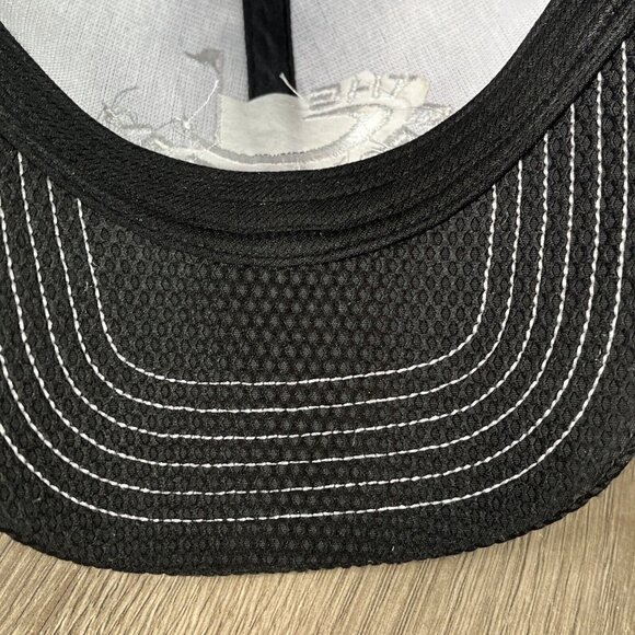 The Geothermal Golf Black Ahead Hat With Magnetic Ball Marker Ball Cap - Picture 12 of 13